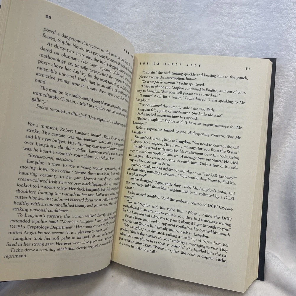 THE‎ DA VINCI CODE Dan Brown First Edition, 1st Print, 2003